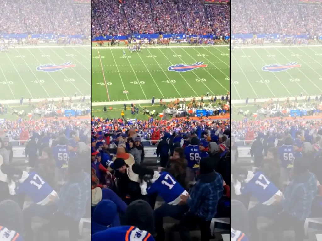 Bills Fans Fight
