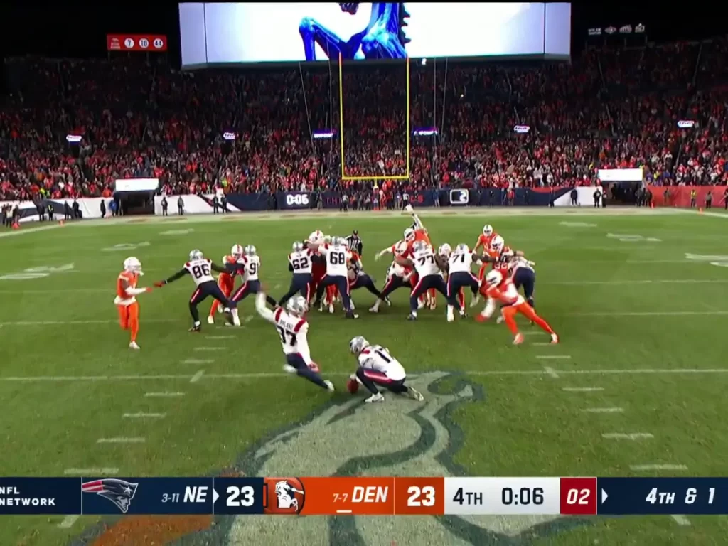 Chad Ryland Field Goal in Last Second Secures Patriots Victory in Thrilling 4th Quarter Finish
