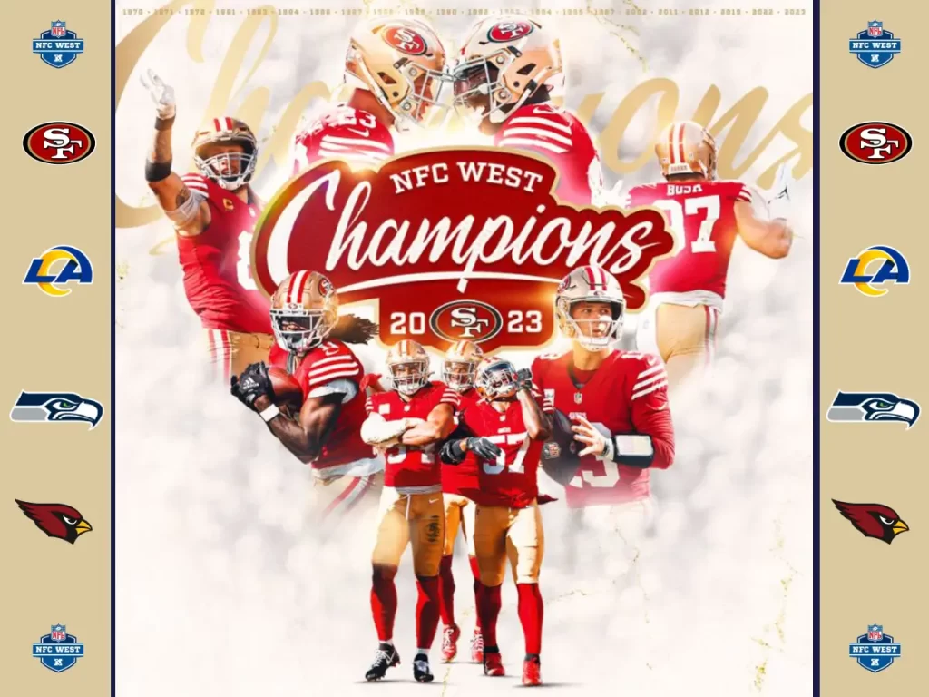 San Francisco 49ers are NFC West Champions 2023 Highlights of All Games Played