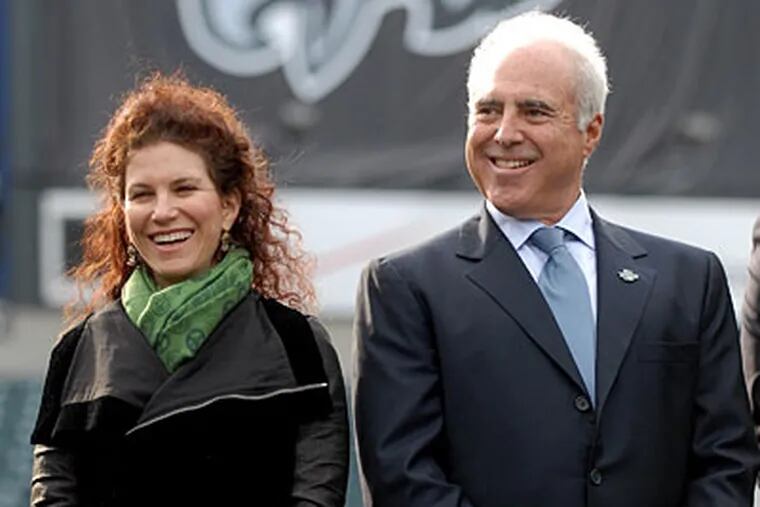Jeffrey Lurie and Ex-wife Christina Weiss