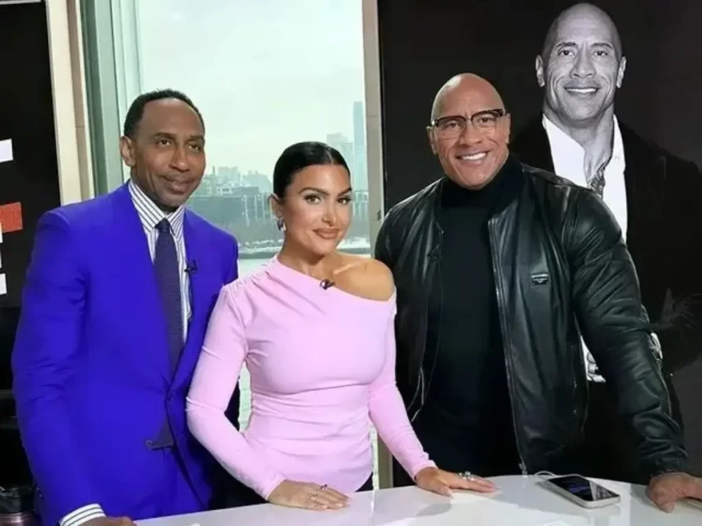 The Rock Gave Molly Qerim A Ring