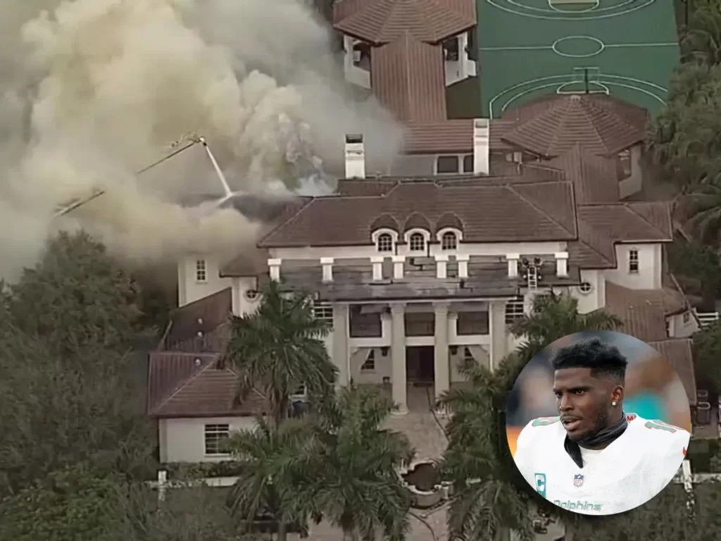 Tyreek Hill House Catches Fire