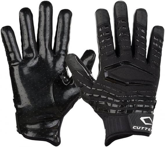 Cutters Gamer Padded Receiver Football Gloves